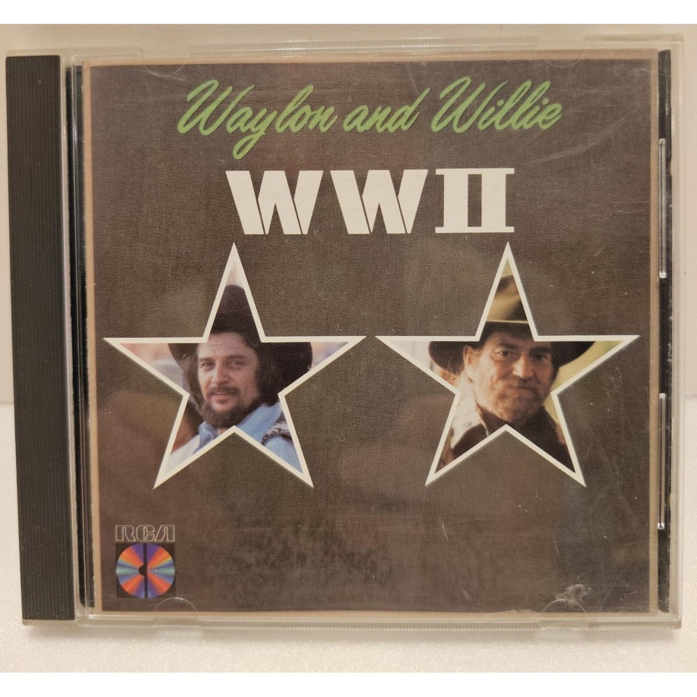Waylon Jennings Willie Nelson -Waylon And Willie: WWII-CD Vintage Japan RCA 1982